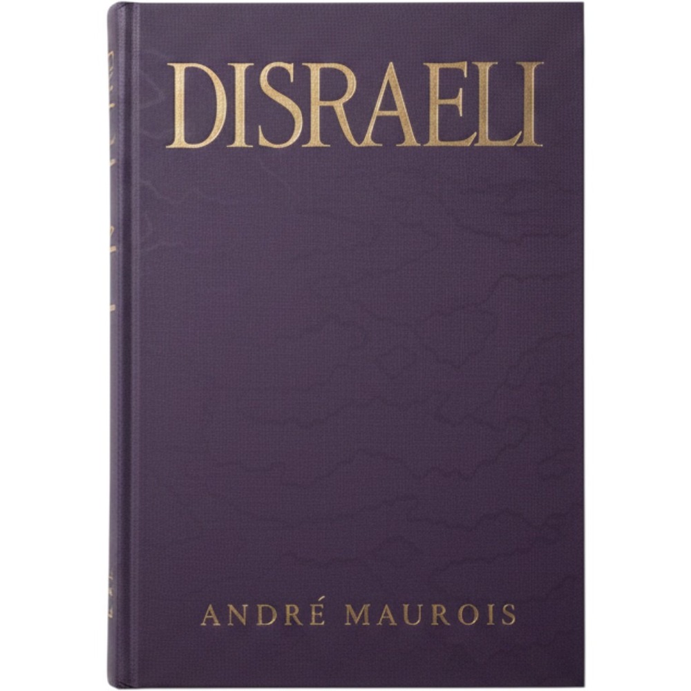 Disraeli by Andre Maurois 1928 Hardcover D. Appleton & Company Purple Gold Gilt